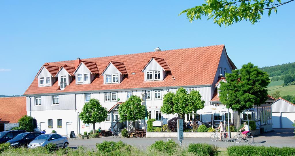 Gasthaus Zum Lindenwirt Hotel Oberweser Kültér fotó